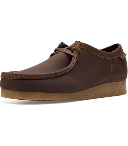 Amazon.com | Clarks Originals Men's Wallabee Wolf Suede 26181140